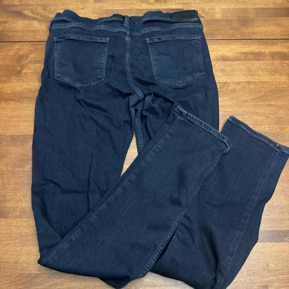 Paige, Mens Lennox Slim Fit Jeans, Dark Navy, 35 W 37 L - Picture 3 of 8